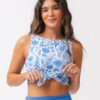 10_3eec15e6-b513-4b2a-9642-d74fb24b666d.jpg Botany Floral Knotted Crop Top