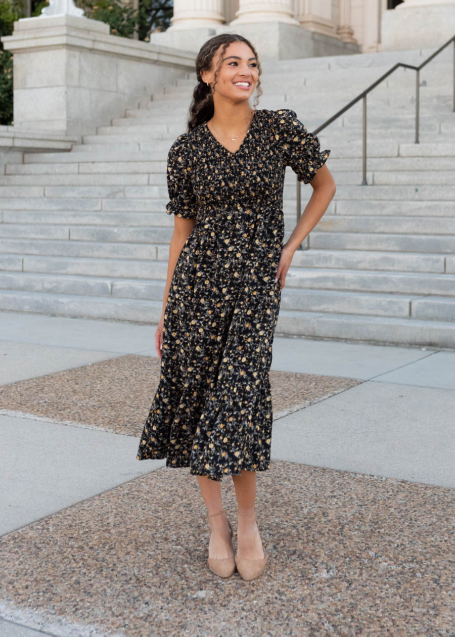 AamoriYellowFlowerDress4.png Aamori Yellow Flower Dress
