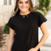 Alexis Black Top