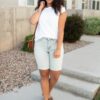 Amala White Raglan Top