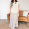 Amiah Cream Knit Sweater Vest