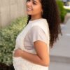 Amiah Cream Knit Sweater Vest