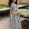 ArelieBlackGinghamButtonDress_DSC7344.jpg Arelie Black Gingham Button Dress