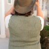 AzaleaOliveFloralSweaterVest_DSC0757.jpg Azalea Olive Floral Sweater Vest