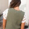 AzaleaOliveFloralSweaterVest_DSC1091.jpg Azalea Olive Floral Sweater Vest