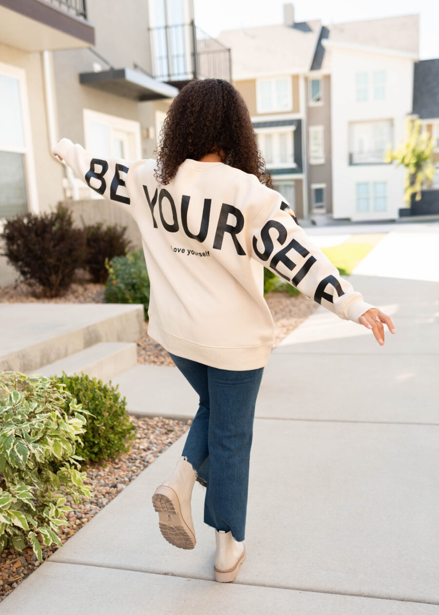 BeYourselfCreamPullover_DSC8002.jpg Be Yourself Cream Pullover