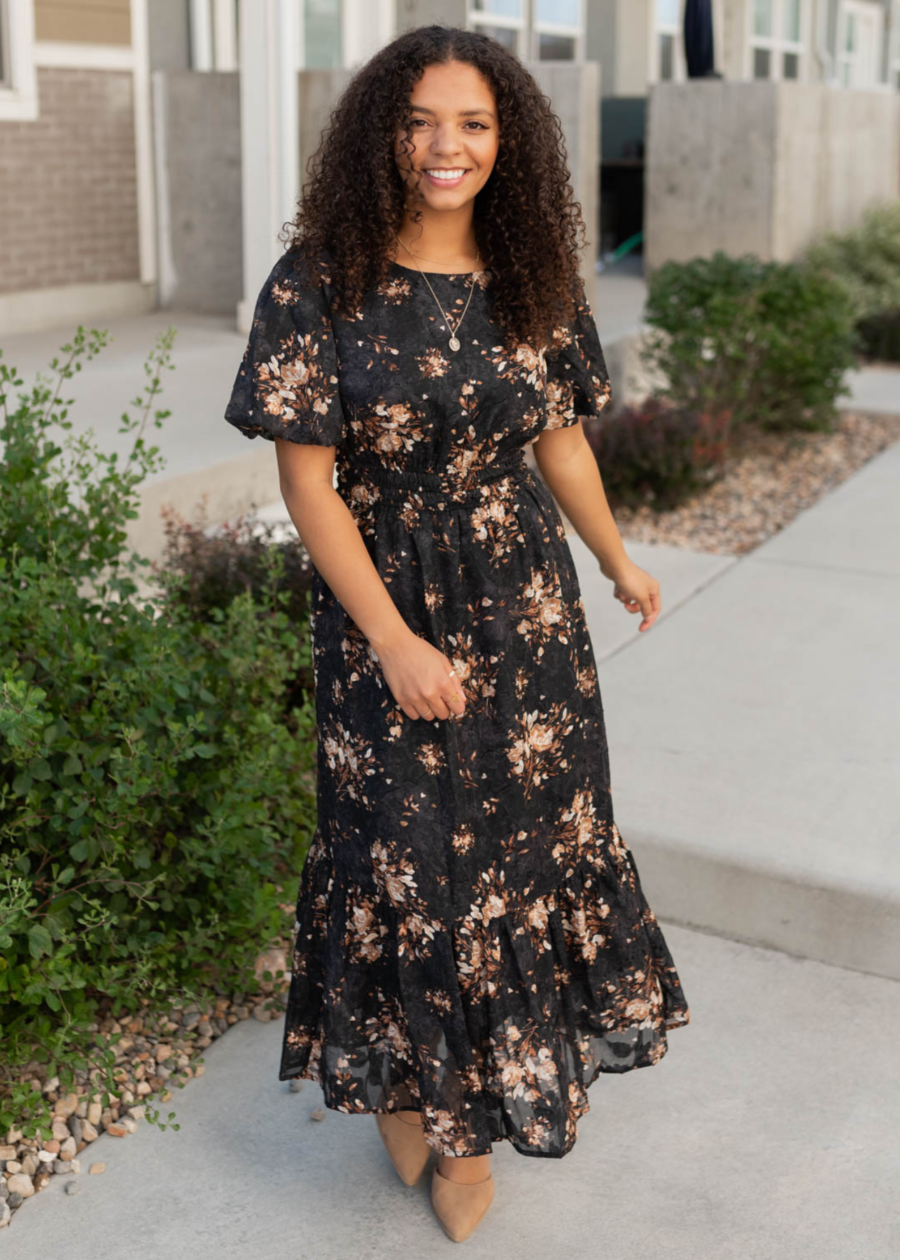 BiancaBlackFloralDress3.png Bianca Black Floral Dress