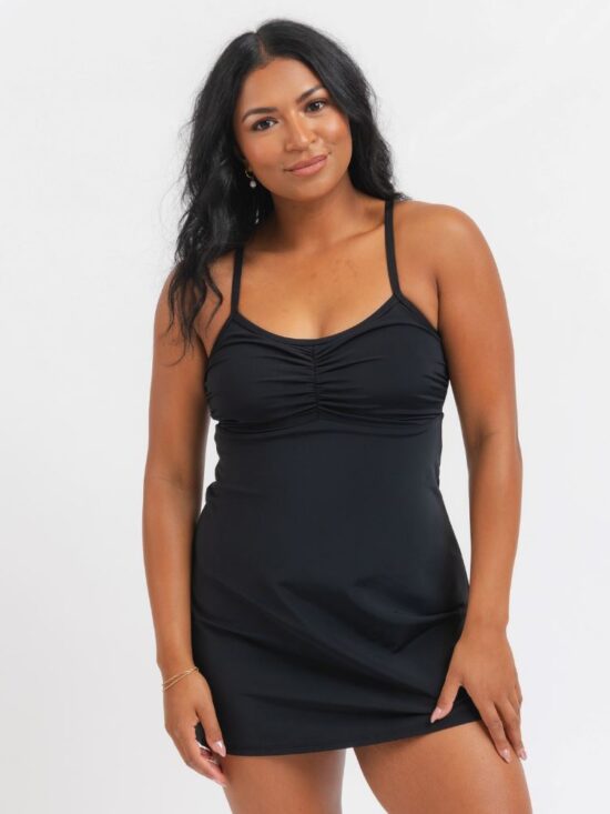 Black Swim Dress