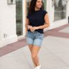 BreaNavyCapSleeveTop_DSC1452.jpg Brea Navy Cap Sleeve Top
