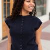 BreaNavyCapSleeveTop_DSC1461.jpg Brea Navy Cap Sleeve Top