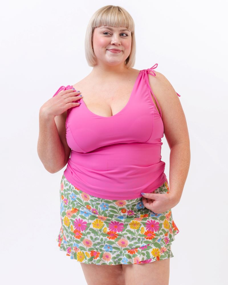 CaramelaVBreezySkirt2X3_350e1f3b-5d8c-43c8-bfa5-429b197d0a8d.jpg Breezy Floral Ultra High-Waist Skirt w/ Bottoms