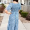 MilaBlueSmockedFloralDress_DSC7858.jpg Mila Blue Smocked Floral Dress