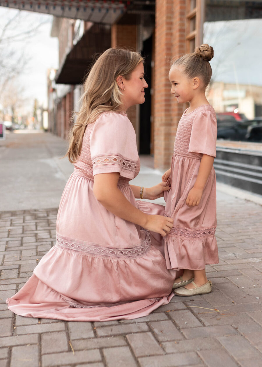 MillieBlushSmockedLittleGirlDress.jpg Millie Blush Smocked Little Girl Dress