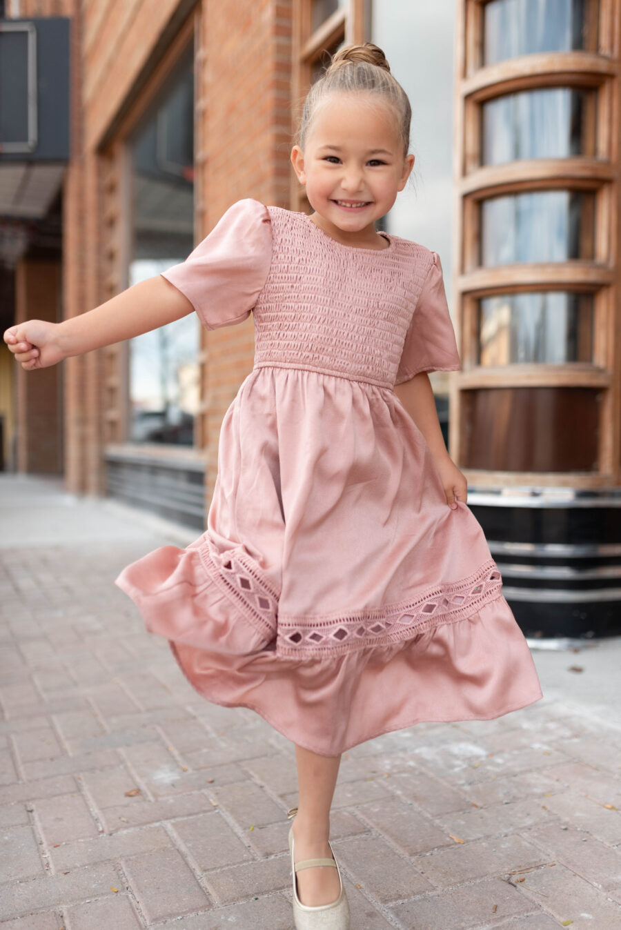 MillieBlushSmockedLittleGirlDress_DSC7262.jpg Millie Blush Smocked Little Girl Dress