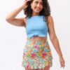 PeriKnotBreezySkirtM3_88822ab9-3ac1-449e-9fb4-1abae215d4fd.jpg Breezy Floral Ultra High-Waist Skirt w/ Bottoms