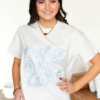 Rayanna Lemon Print Graphic Tee