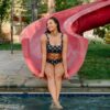 Retro Dot Scoop Bralette