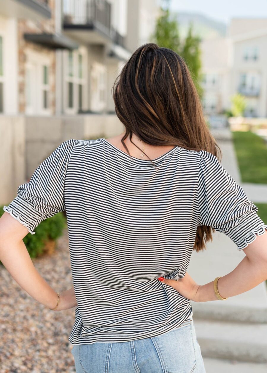 RissaNavyStripedTop_DSC5032.jpg Rissa Navy Striped Top