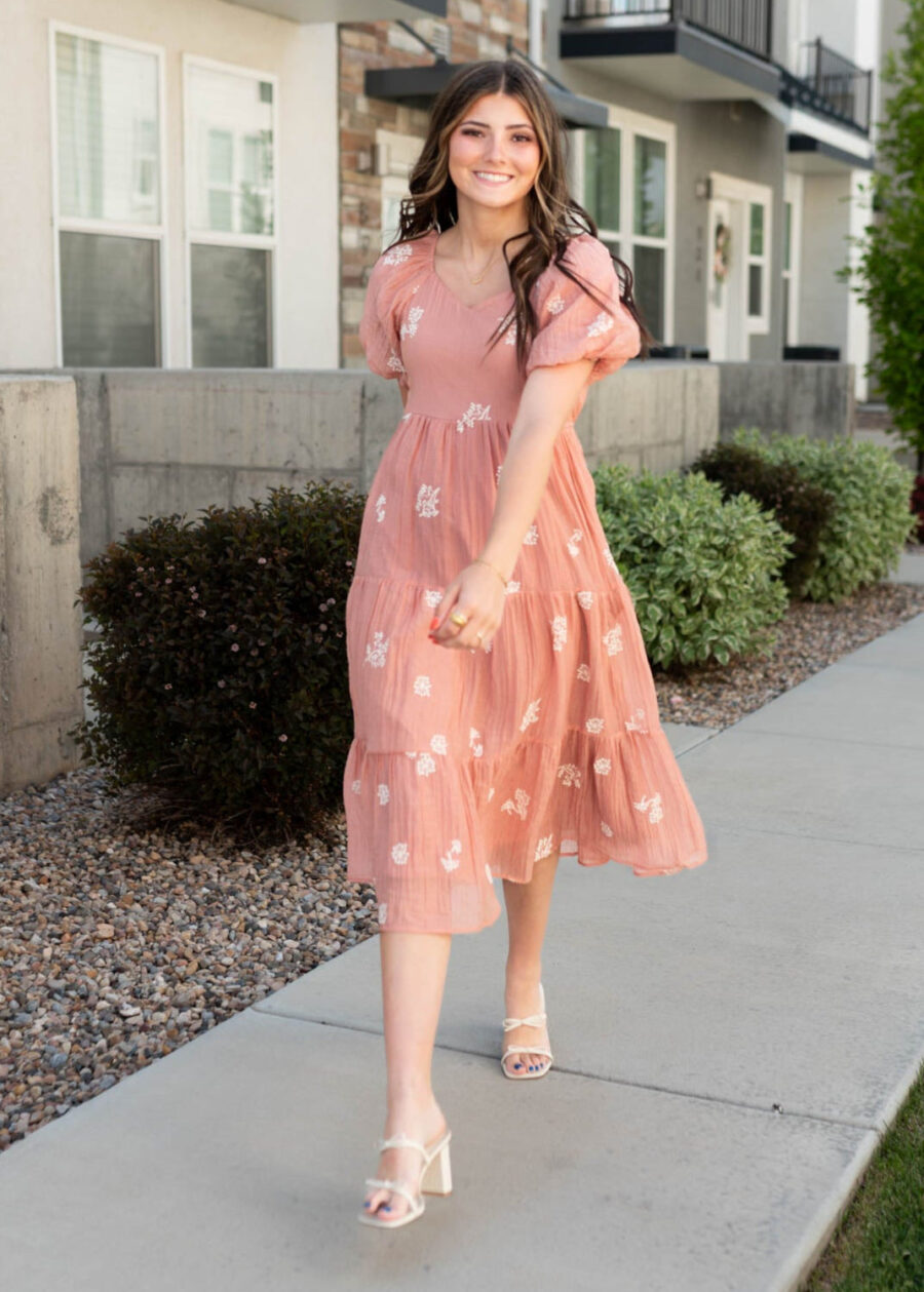 RosieTerracottaEmbroideredDress_DSC2937.jpg Rosie Terracotta Embroidered Dress