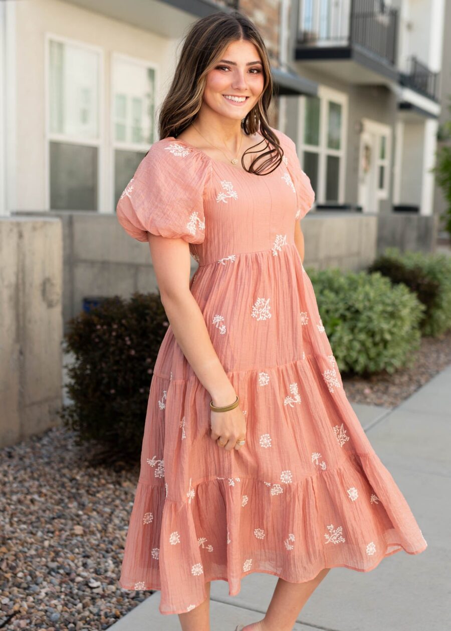 RosieTerracottaEmbroideredDress_DSC2951.jpg Rosie Terracotta Embroidered Dress