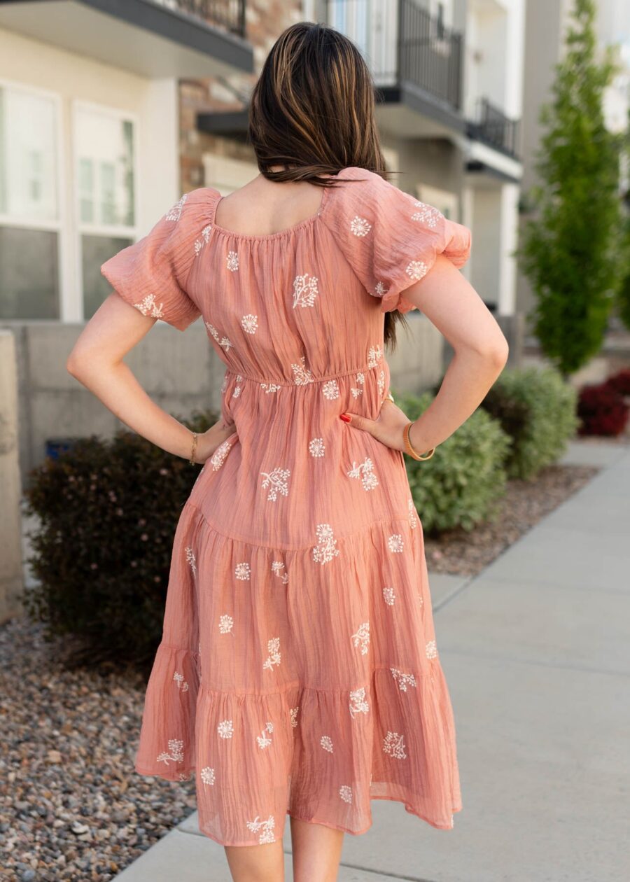 RosieTerracottaEmbroideredDress_DSC2953.jpg Rosie Terracotta Embroidered Dress