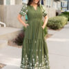 SofiaOliveEmbroideredDress_DSC4762.jpg Sofia Olive Embroidered Dress