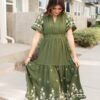 SofiaOliveEmbroideredDress_DSC4773.jpg Sofia Olive Embroidered Dress