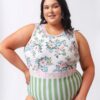 SomersetHigh-Neck1P2X3.jpg Somerset Floral High-Neck One-Piece