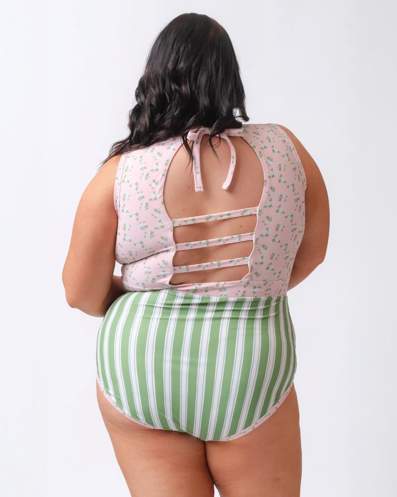 SomersetHigh-Neck1P2X4.jpg Somerset Floral High-Neck One-Piece