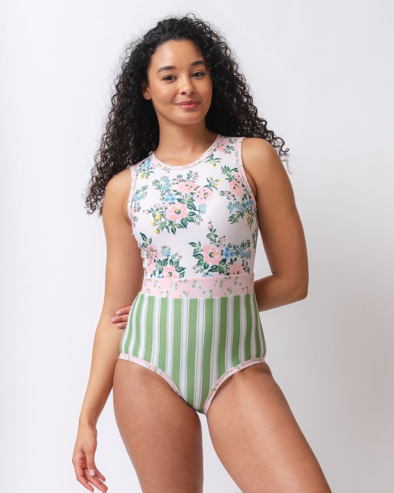 SomersetHigh-Neck1PS1.jpg Somerset Floral High-Neck One-Piece