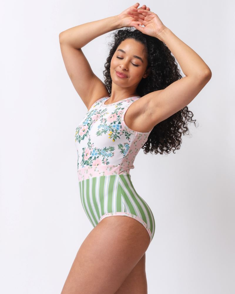 SomersetHigh-Neck1PS2.jpg Somerset Floral High-Neck One-Piece