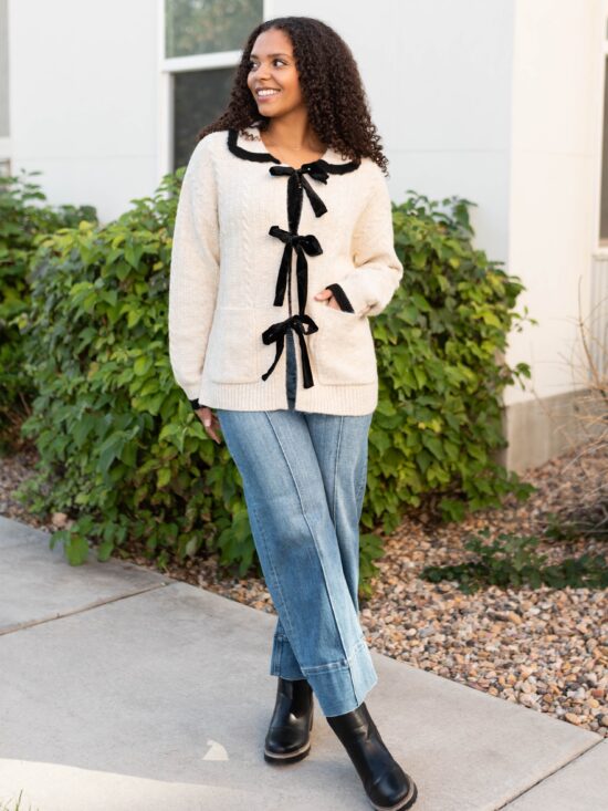 TaleaCreamBowCardigan_DSC3193.jpg Talea Cream Bow Cardigan