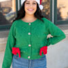 VeronicaGreenChristmasBowCardigan_DSC4543.jpg Veronica Green Christmas Bow Cardigan