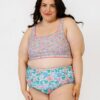 Whimsy Floral Scoop Bralette