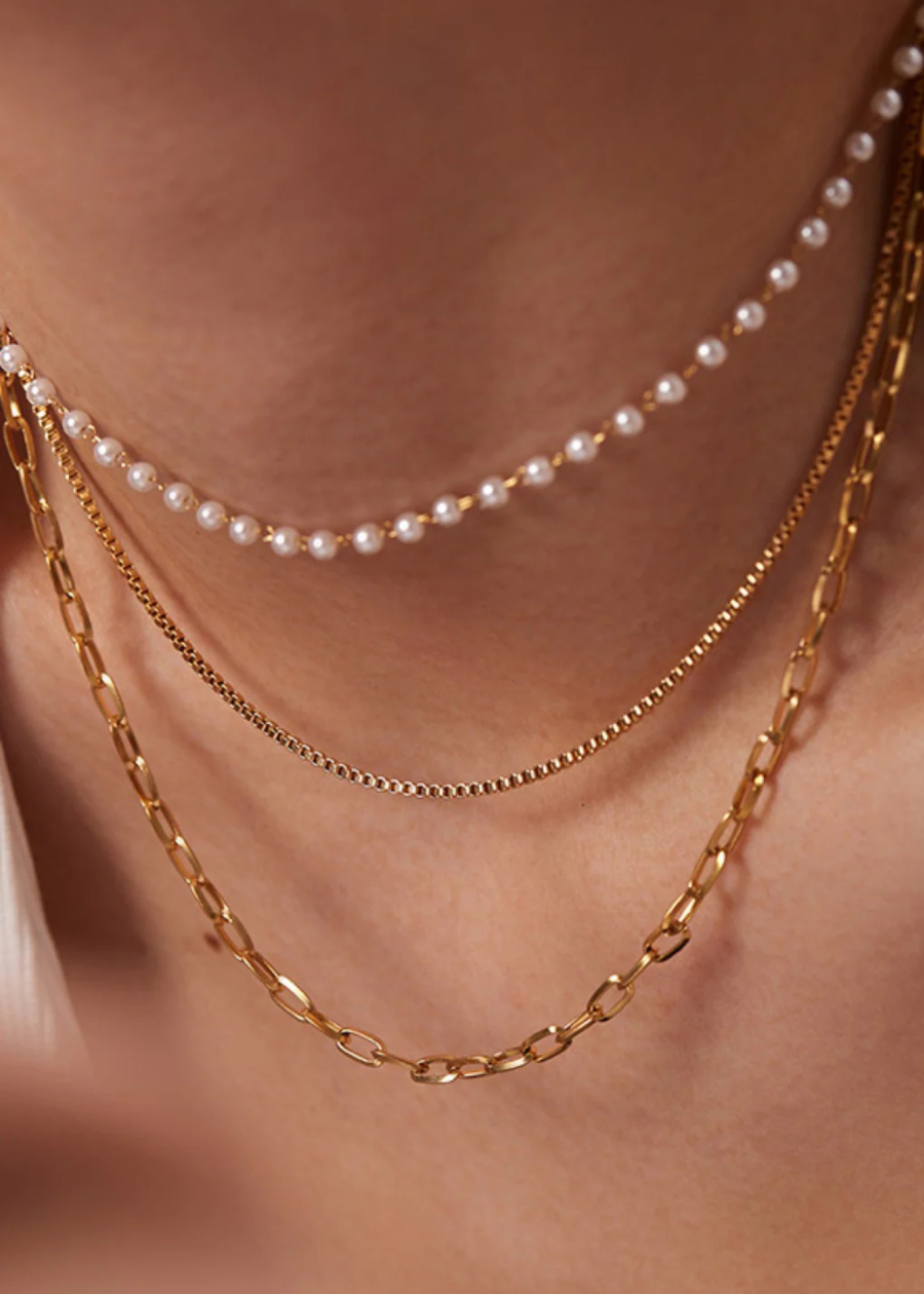 websiteimages_32.png Annie 18K Pearl Chain Necklace